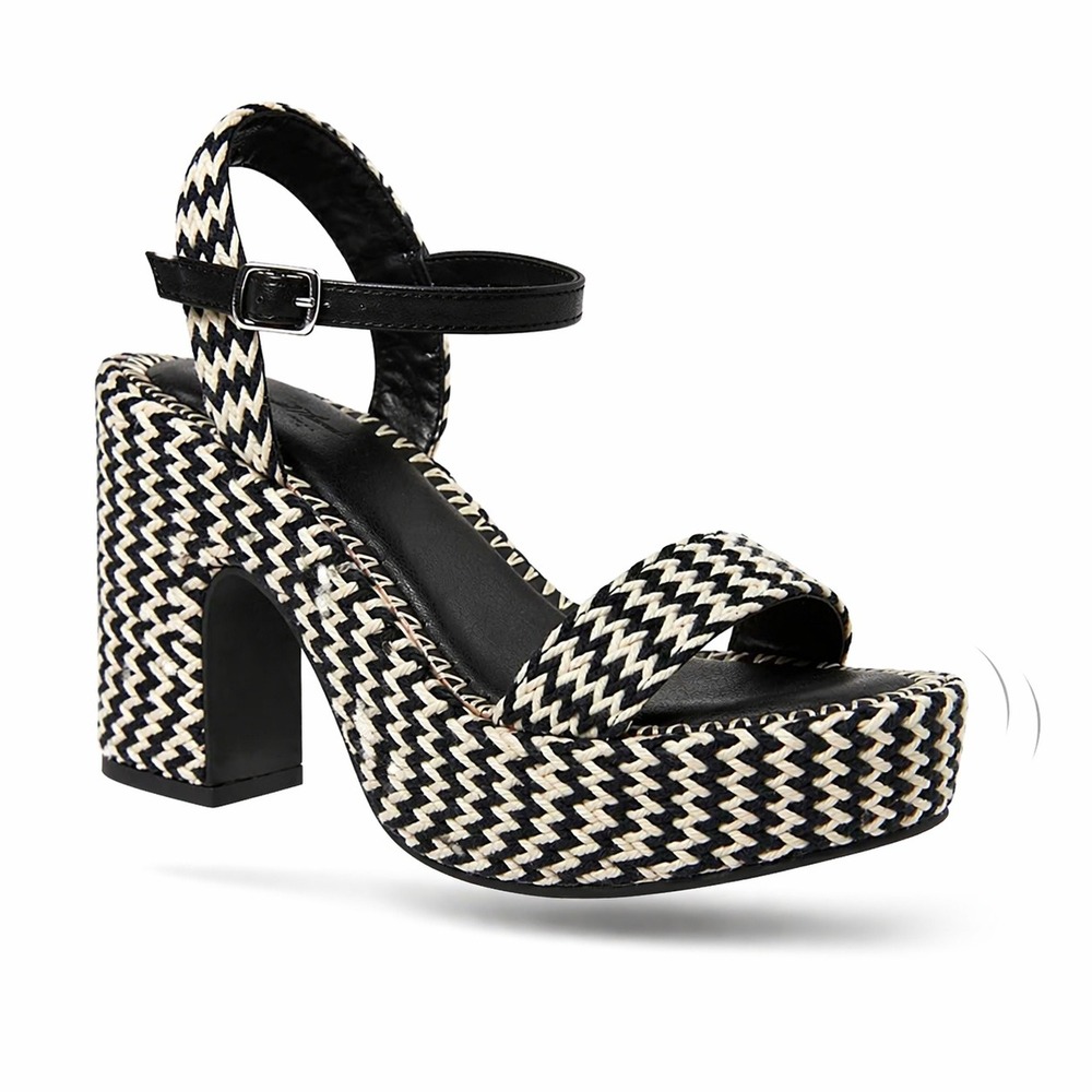 Universal Thread Madeline Platform Heels Black 8 New with Tags